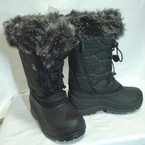 Kamik Kid's Girl or boy Snowgypsy Snow Boot, Black  Size 12 Little Kid / Toddler